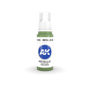 AK Interactive 3Gen Acrylics - Metallic Green 17ml - Gap Games