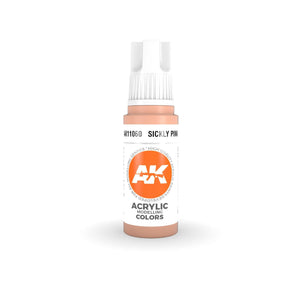 AK Interactive 3Gen Acrylics - Sickly Pink 17ml - Gap Games
