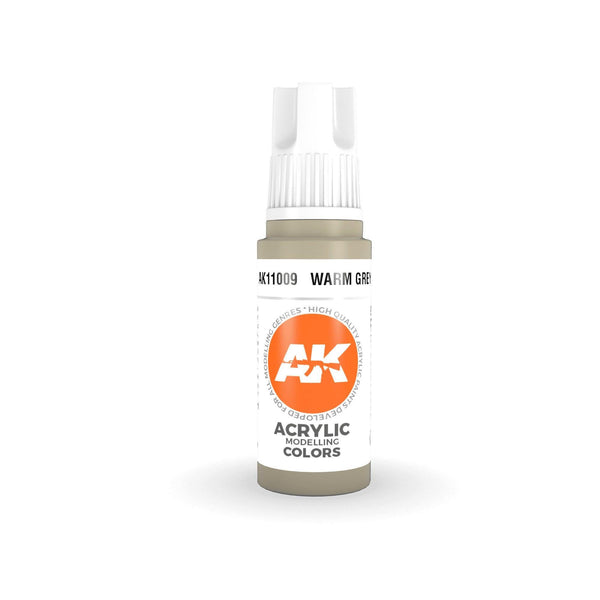 AK Interactive 3Gen Acrylics - Warm Grey 17ml - Gap Games