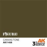 AK Interactive 3Gen Figures Acrylics - Canvas Tone 17ml - Gap Games