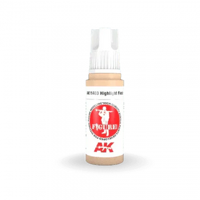 AK Interactive 3Gen Figures Acrylics - Highlight Flesh 17ml - Gap Games