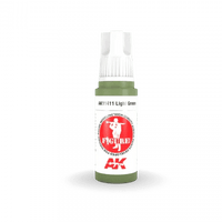 AK Interactive 3Gen Figures Acrylics - Light Green 17ml - Gap Games