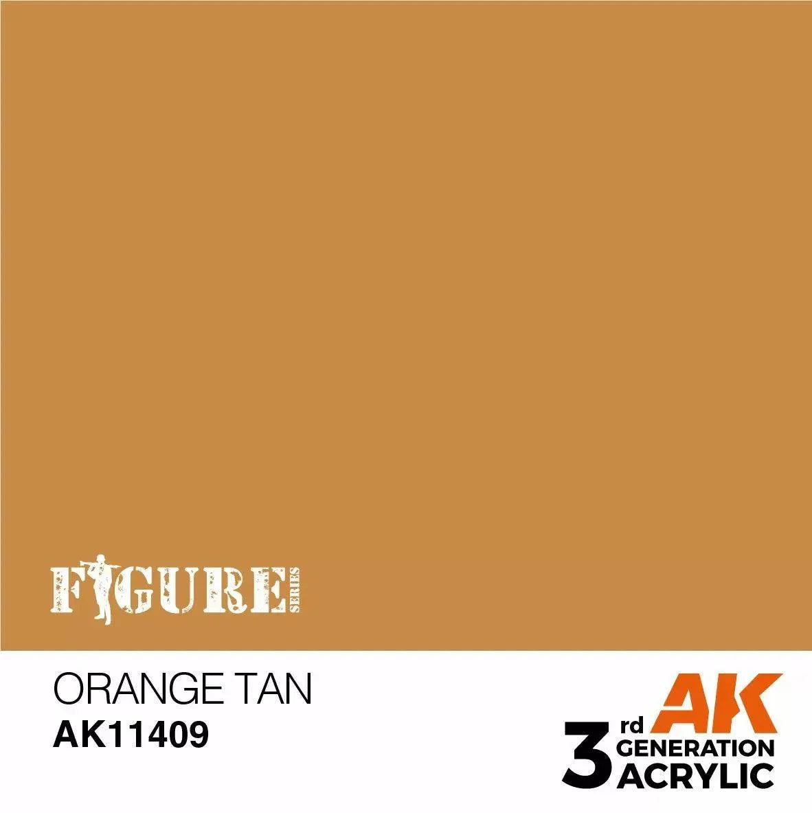 AK Interactive 3Gen Figures Acrylics - Orange Tan 17ml - Gap Games