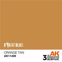 AK Interactive 3Gen Figures Acrylics - Orange Tan 17ml - Gap Games