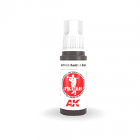 AK Interactive 3Gen Figures Acrylics - Reddish Black 17ml - Gap Games