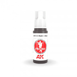 AK Interactive 3Gen Figures Acrylics - Reddish Black 17ml - Gap Games