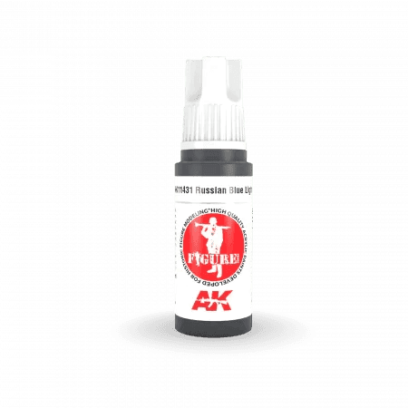 AK Interactive 3Gen Figures Acrylics - Russian Blue Lights 17ml - Gap Games