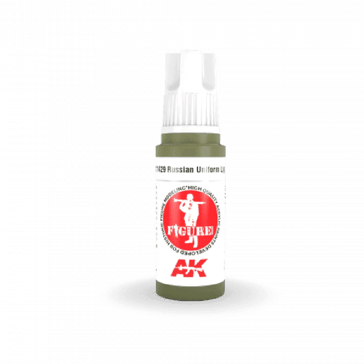 AK Interactive 3Gen Figures Acrylics - Russian Uniform Lights 17ml - Gap Games