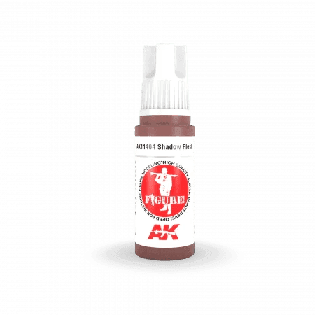 AK Interactive 3Gen Figures Acrylics - Shadow Flesh 17ml - Gap Games