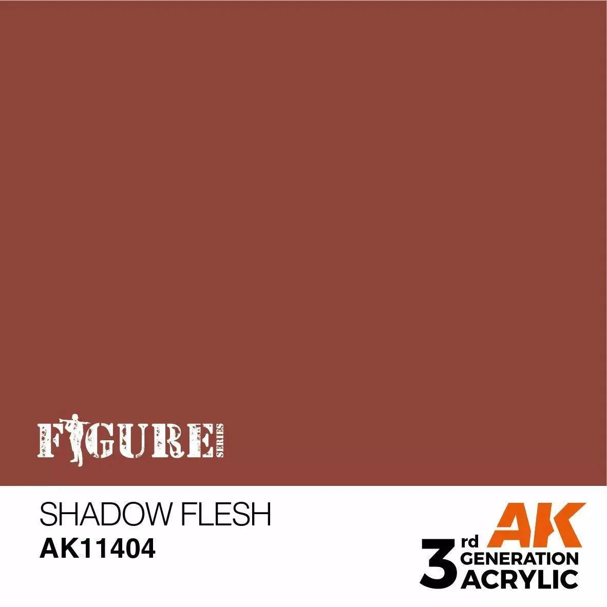 AK Interactive 3Gen Figures Acrylics - Shadow Flesh 17ml - Gap Games