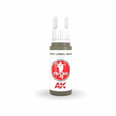 AK Interactive 3Gen Figures Acrylics - Splittermuster Base 17ml - Gap Games