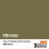 AK Interactive 3Gen Figures Acrylics - Splittermuster Base 17ml - Gap Games
