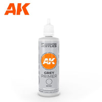 AK Interactive 3Gen Primers - Grey Primer 100 ml - Gap Games