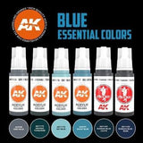 Ak Interactive 3Gen Sets - Blue Essential Colors - Gap Games