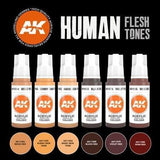 Ak Interactive 3Gen Sets - Human Flesh Tones - Gap Games