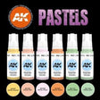 Ak Interactive 3Gen Sets - Pastels Colors - Gap Games