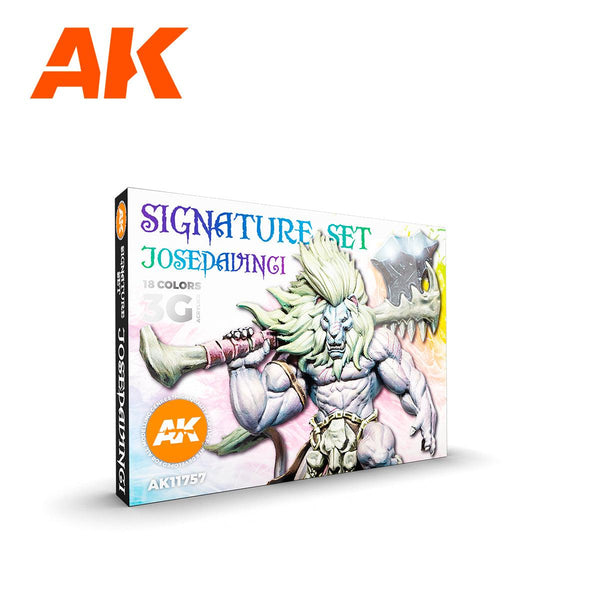 Ak Interactive 3Gen Sets - Signature Set - Jose davinci - Gap Games