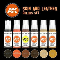 Ak Interactive 3Gen Sets - Skin And Leather Colors - Gap Games