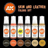 Ak Interactive 3Gen Sets - Skin And Leather Colors - Gap Games