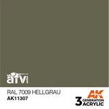AK Interactive 3rd Gen Acrylic AFV RAL 7009 Hellgrau - Gap Games