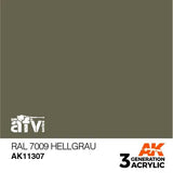 AK Interactive 3rd Gen Acrylic AFV RAL 7009 Hellgrau - Gap Games