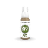 AK Interactive 3rd Gen Acrylic AFV WWI French Milky Coffee - Gap Games