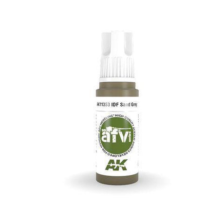 AK Interactive 3rd Gen Acrylic DF SAND GREY 1970S-1980S - Gap Games