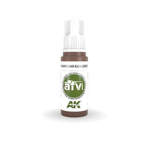 AK Interactive 3rd Gen Acrylic Nº8 EARTH RED (FS30117) - Gap Games