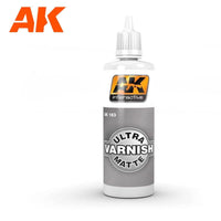 AK Interactive Acrylic Ultra Matte Finish Top Quality Varnish 60 ml - Gap Games