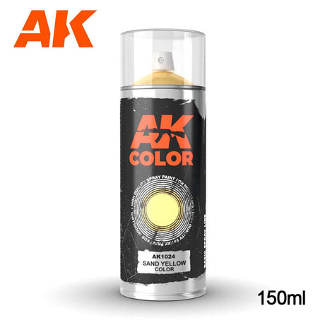 Ak Interactive - Aerosol Spray Primer - Sand Yellow Spray 150ml - Gap Games