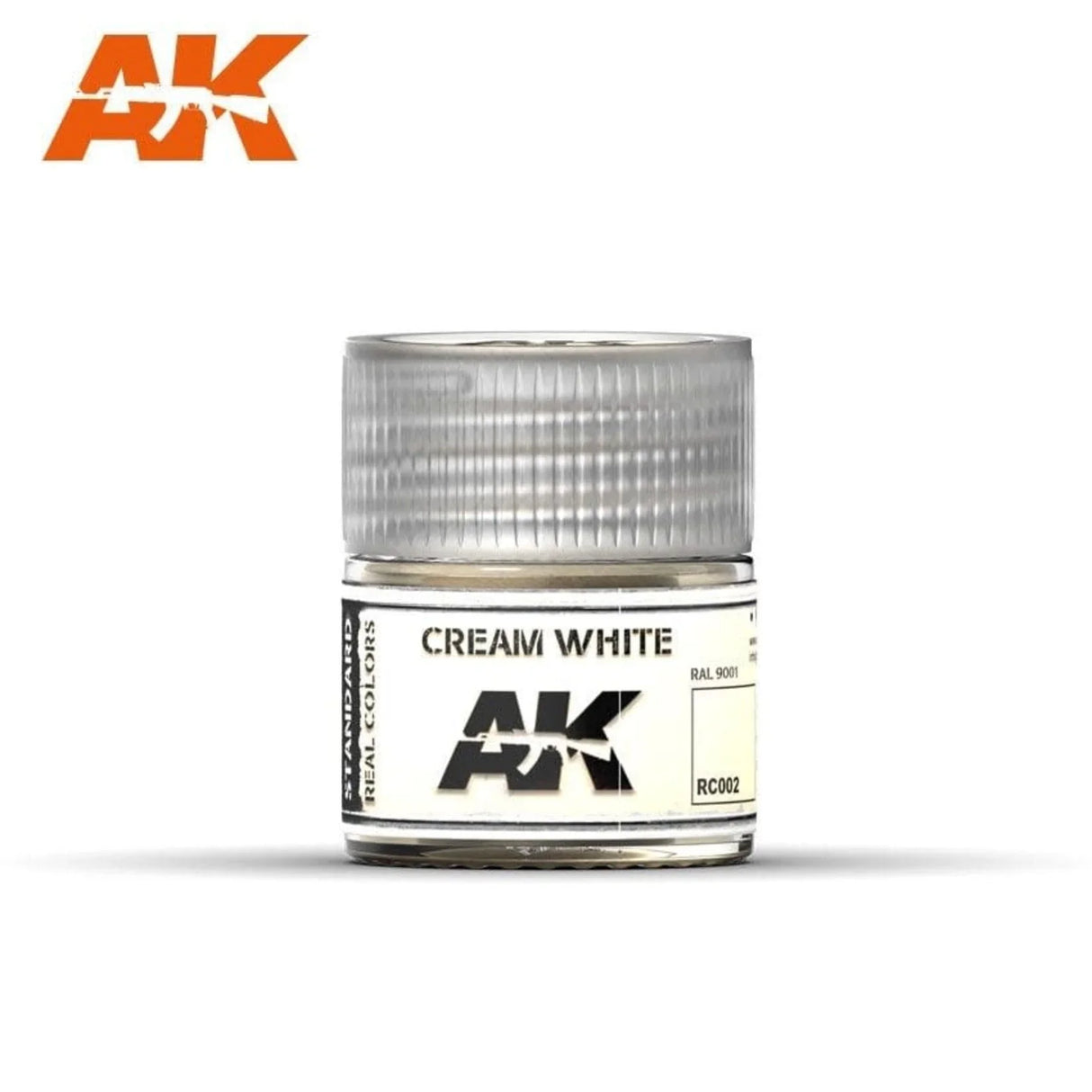 AK Interactive Real Colors - Acrylic Lacquer Paint 10ml bottle - Cream White