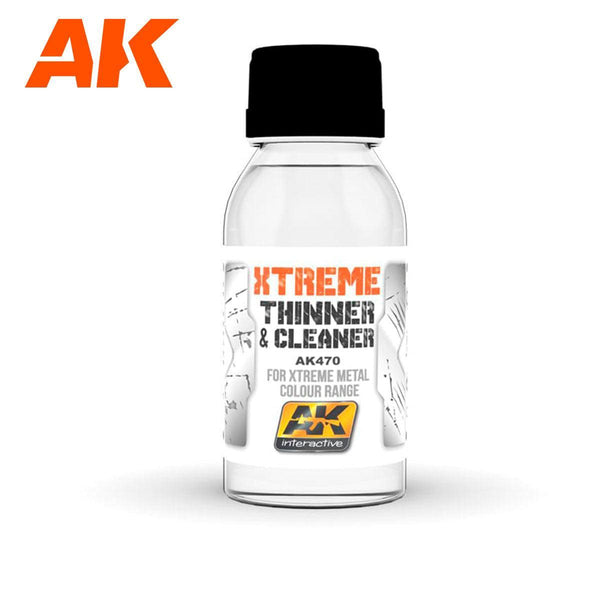 AK Interactive AK470 Xtreme Cleaner and Thinner for Xtreme Metal Colour Range - Gap Games