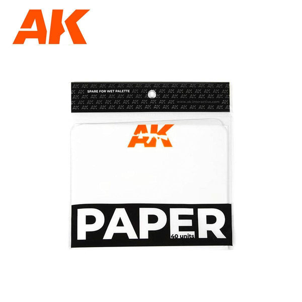 AK Interactive AK8074 Paper (Wet Pallete Replacement) - Gap Games