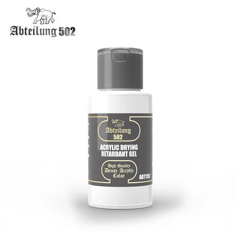 AK Interactive Auxiliaries - Acrylic Drying Retardant GEL 20ml - Gap Games