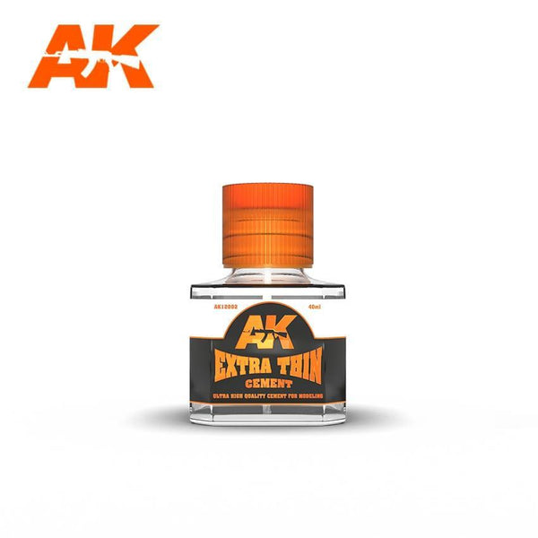 AK Interactive Auxiliaries - Extra Thin Cement 40ml - Gap Games
