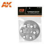 AK Interactive Complements - Aluminium Pallete 6 Wells - Gap Games