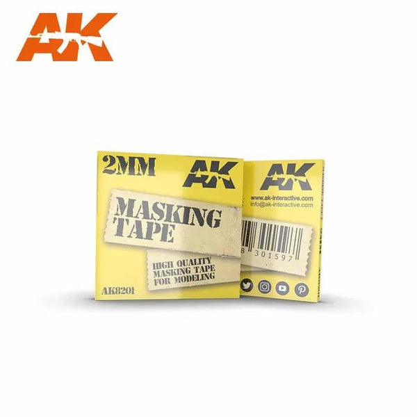 AK Interactive Complements - Masking Tape 2 mm - Gap Games