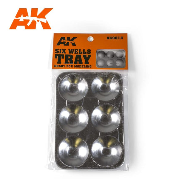 AK Interactive Complements - Six Wells Tray - Gap Games