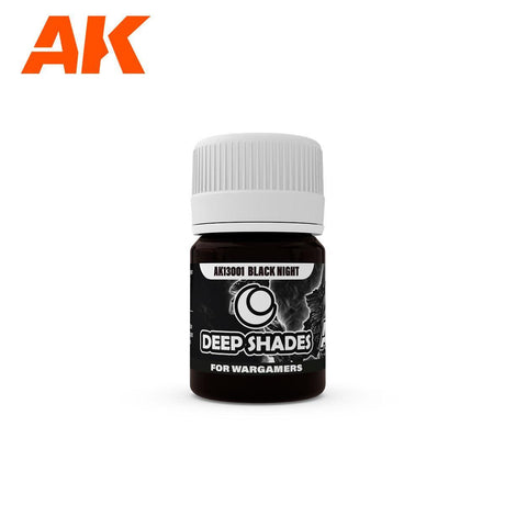 AK Interactive - Deep Shade - Black Night 30ml - Gap Games