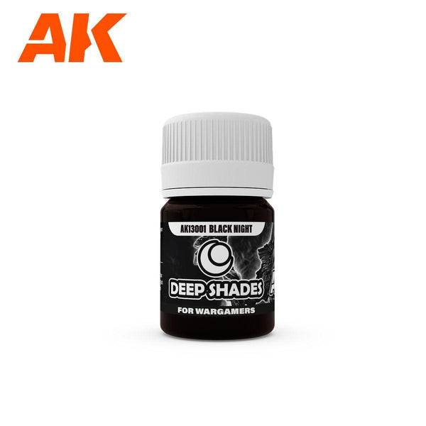 AK Interactive - Deep Shade - Black Night 30ml - Gap Games