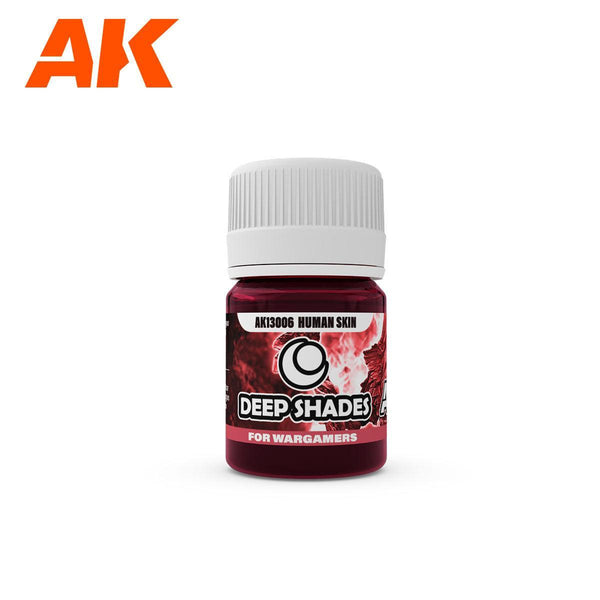 AK Interactive - Deep Shade - Human Skin 30ml - Gap Games