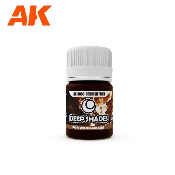 AK Interactive - Deep Shade - Reddish Filth 30ml - Gap Games