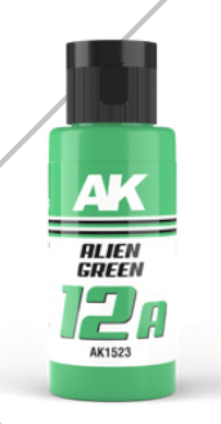 AK Interactive - Dual Exo 12A - Alien Green 60ml - Gap Games