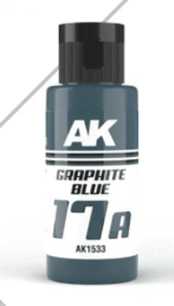 AK Interactive - Dual Exo 17A - Graphite Blue 60ml - Gap Games