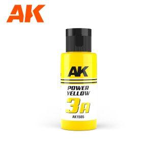 AK Interactive - Dual Exo 3A - Power Yellow 60ml - Gap Games