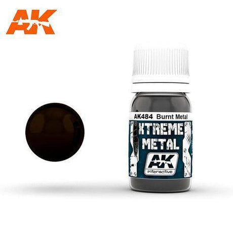 AK Interactive Metallic Xtreme Metal Burnt Metal - Gap Games