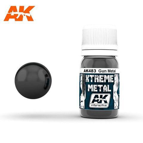 AK Interactive Metallic Xtreme Metal GunMetal - Gap Games