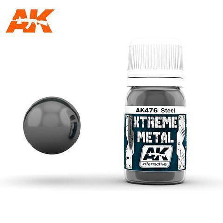 AK Interactive Metallic Xtreme Metal Steel - Gap Games