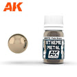 AK Interactive Metallics - Xtreme Metal Pale Brass 30ml - Gap Games