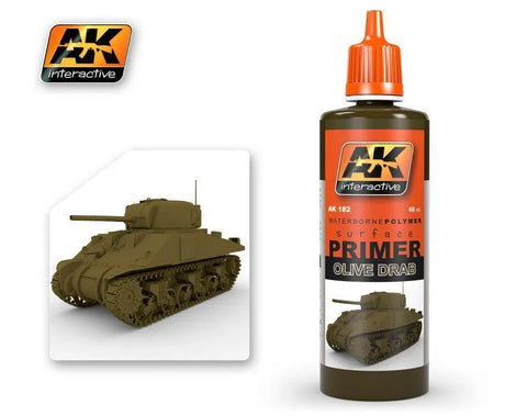 AK Interactive Olive Drab Primer 60mL - Gap Games